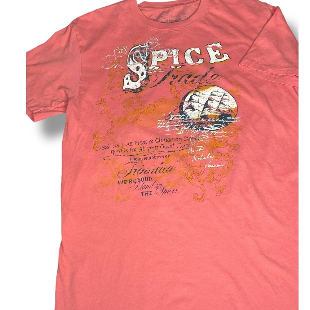 Margaritaville Jimmy Buffett Far Side of World Tour Shirt M Spice Parrot Head - Picture 10 of 11